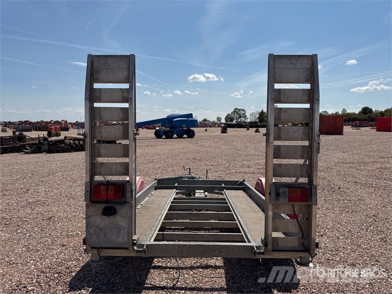 Hubiere H212T14CF T/A Remorque 2 Essieux Equipment Trailer Remolques para transporte de vehículos