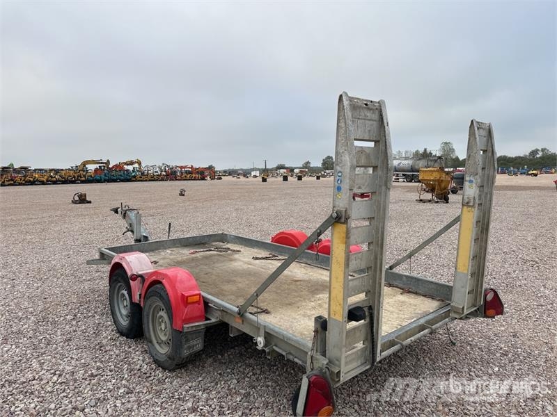 Hubiere Remorque 2 Essieux T/A Equipment Trailer Auto pārvadāšanas treileri