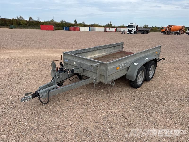 Hubiere Remorque 2 Essieux T/A Plant Trailer Equipment Tra مقطورات مركبات نقل