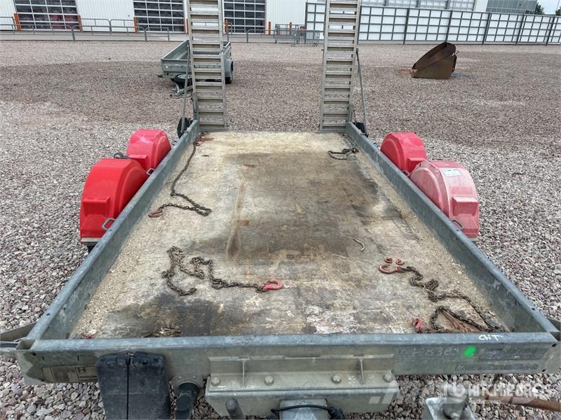 Hubiere Remorque 2 Essieux T/A Equipment Trailer Auto pārvadāšanas treileri