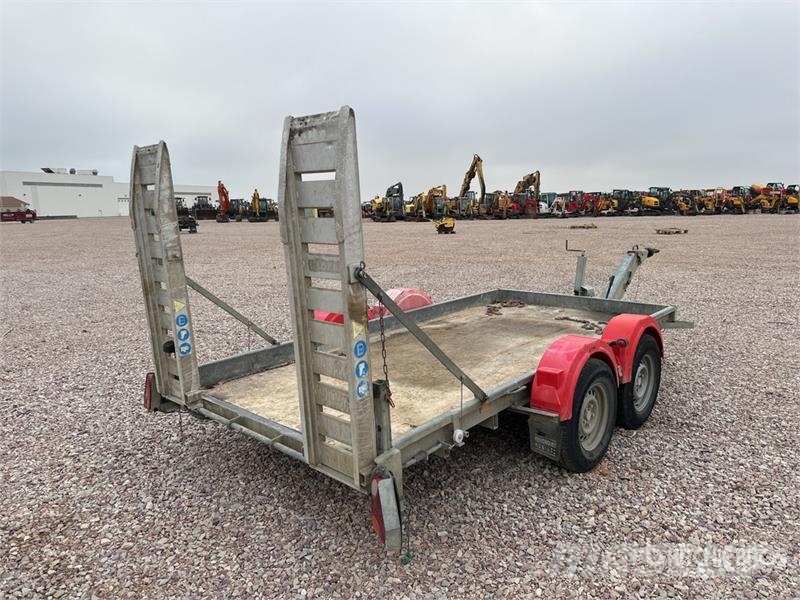 Hubiere Remorque 2 Essieux T/A Equipment Trailer Auto pārvadāšanas treileri