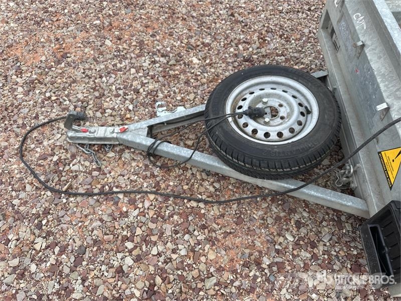 Hubiere S/A Remorque 1 Essieu Equipment Trailer Auto pārvadāšanas treileri