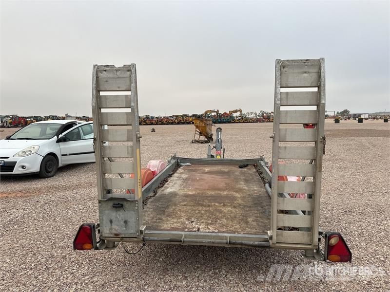 Hubiere T/A Remorque 2 Essieux Equipment Trailer Auto pārvadāšanas treileri