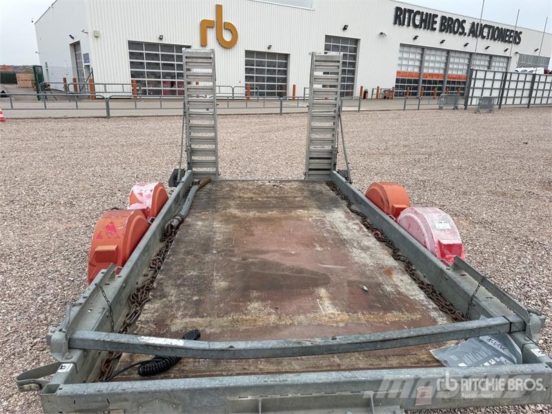 Hubiere T/A Remorque 2 Essieux Equipment Trailer Auto pārvadāšanas treileri