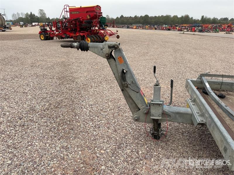 Hubiere T/A Remorque 2 Essieux Equipment Trailer Auto pārvadāšanas treileri