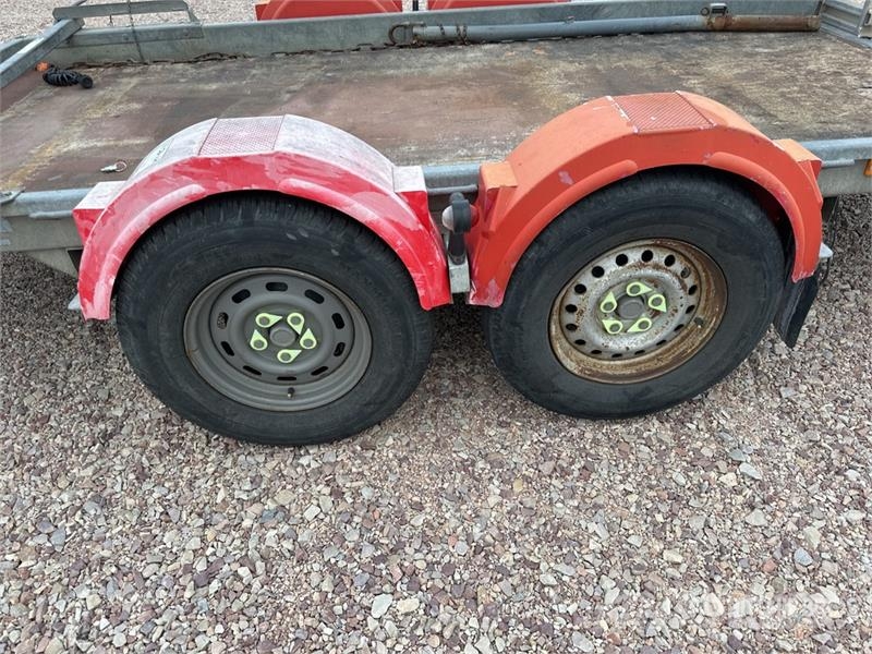 Hubiere T/A Remorque 2 Essieux Equipment Trailer Auto pārvadāšanas treileri