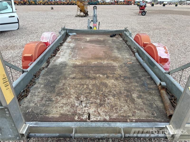 Hubiere T/A Remorque 2 Essieux Equipment Trailer Auto pārvadāšanas treileri
