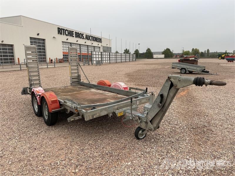 Hubiere T/A Remorque 2 Essieux Equipment Trailer Auto pārvadāšanas treileri