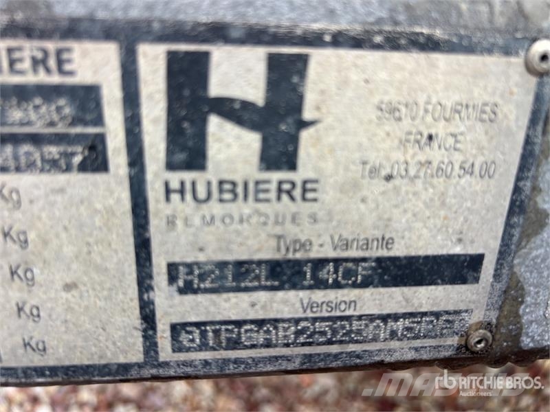 Hubiere T/A Remorque Equipment Trailer Ρυμούλκες μεταφοράς οχημάτων