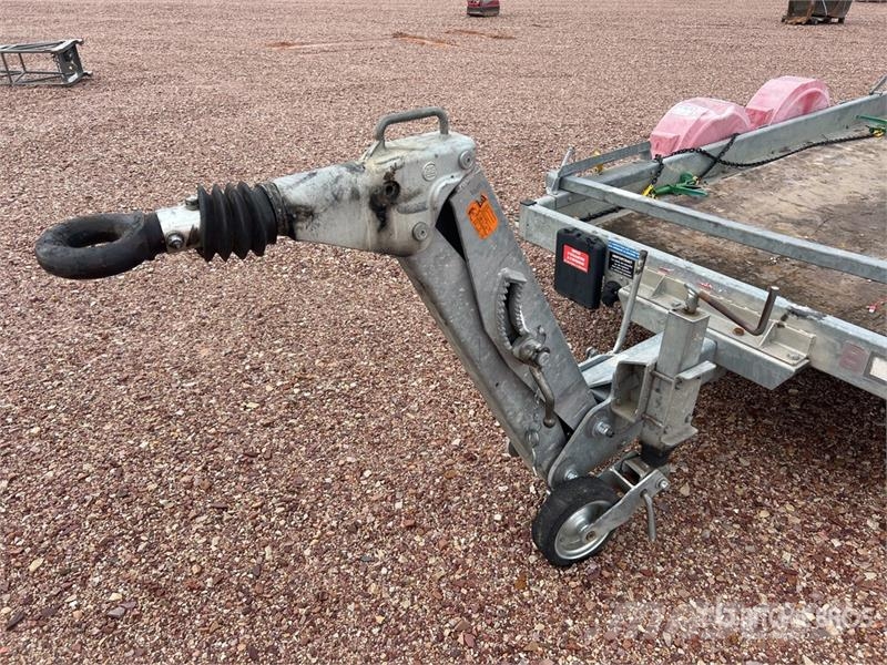 Hubiere T/A Remorque Equipment Trailer Maschinetransporter