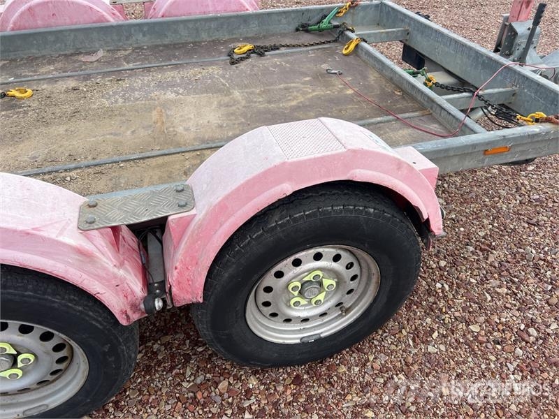 Hubiere T/A Remorque Equipment Trailer Maschinetransporter