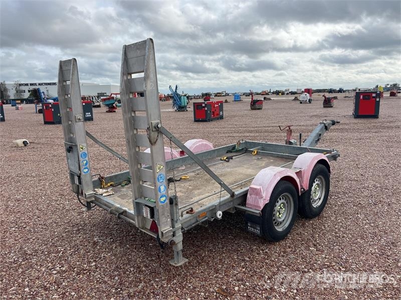 Hubiere T/A Remorque Equipment Trailer Maschinetransporter