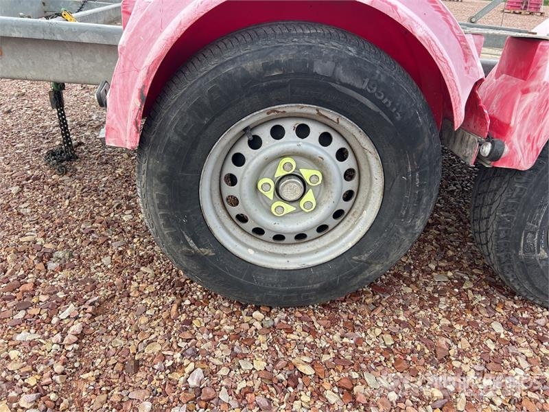 Hubiere T/A Remorque Equipment Trailer Maschinetransporter