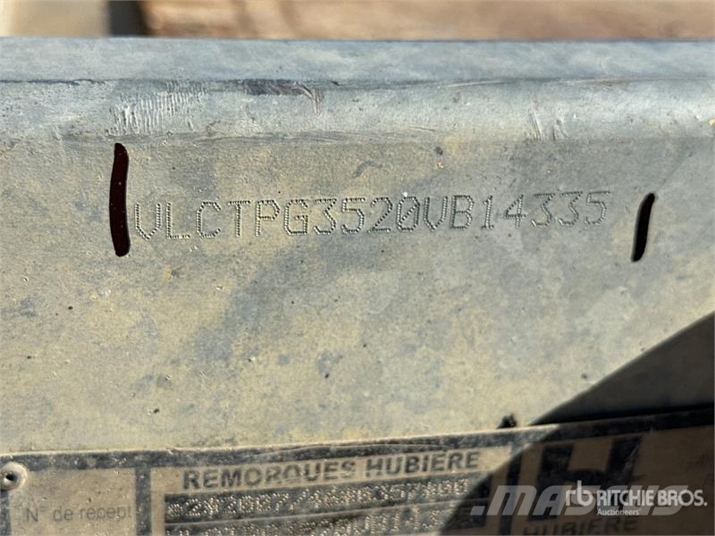 Hubiere T/A Remorque Equipment Trailer مقطورات مركبات نقل