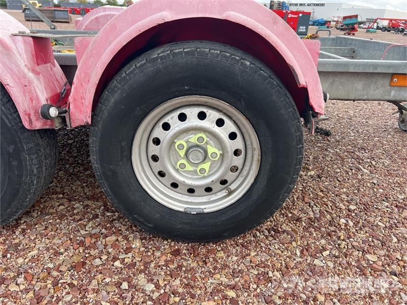 Hubiere T/A Remorque Equipment Trailer Maschinetransporter