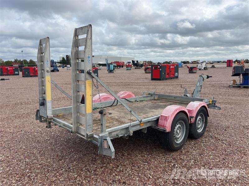 Hubiere T/A Remorque Equipment Trailer Maschinetransporter