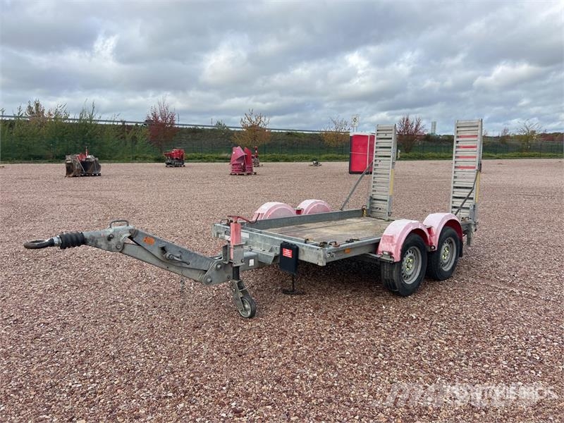Hubiere T/A Remorque Equipment Trailer Maschinetransporter