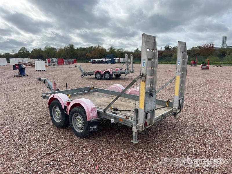 Hubiere T/A Remorque Equipment Trailer Maschinetransporter