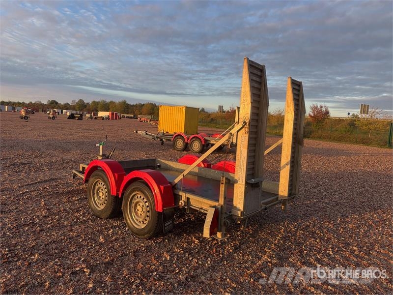 Hubiere TPG252R 2000 kg S/A Remorque Equipment Trailer (In Autotreilerid