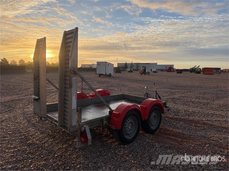 Hubiere TPG252R 2000 kg S/A Remorque Equipment Trailer (In Autotreilerid