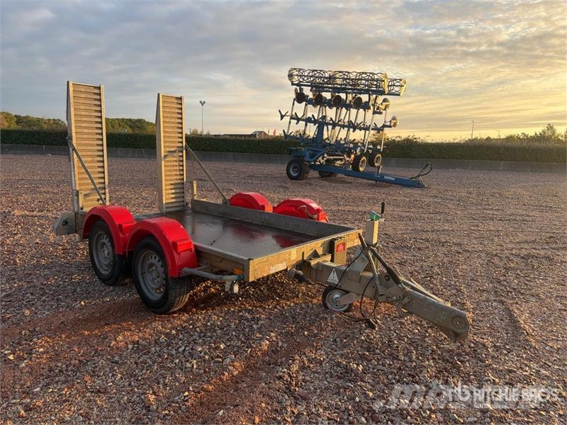 Hubiere TPG252R 2000 kg S/A Remorque Equipment Trailer (In Autotreilerid
