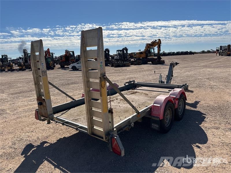 Hubiere TPG3502 T/A Remorque Equipment Trailer Oprijwagen