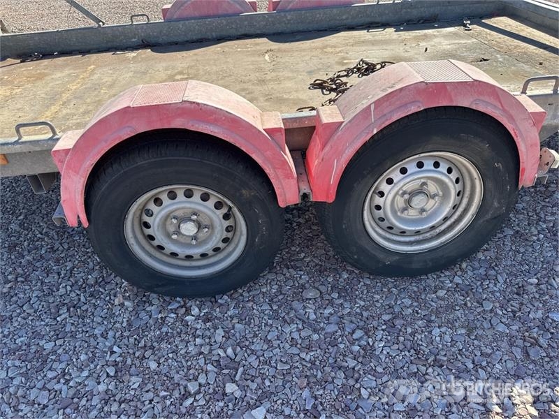 Hubiere TPG3502 T/A Remorque Equipment Trailer Autotransportanhänger