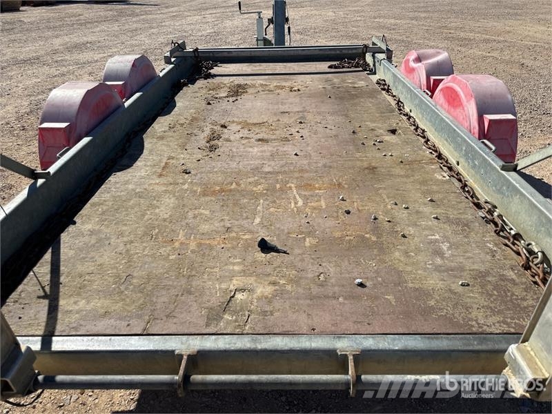 Hubiere TPG3502 T/A Remorque Equipment Trailer Oprijwagen
