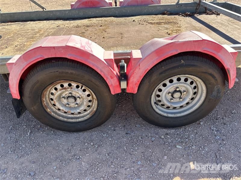 Hubiere TPG3502 T/A Remorque Equipment Trailer Oprijwagen