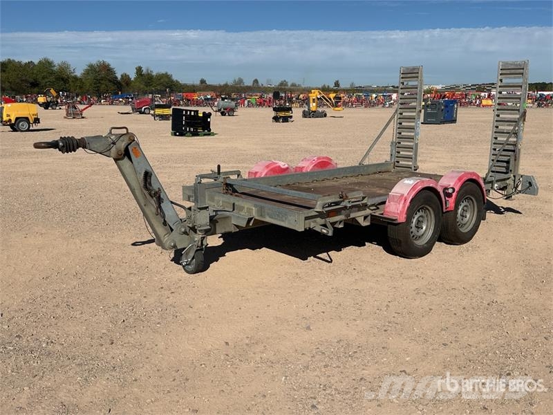 Hubiere TPG3502 T/A Remorque Equipment Trailer Oprijwagen