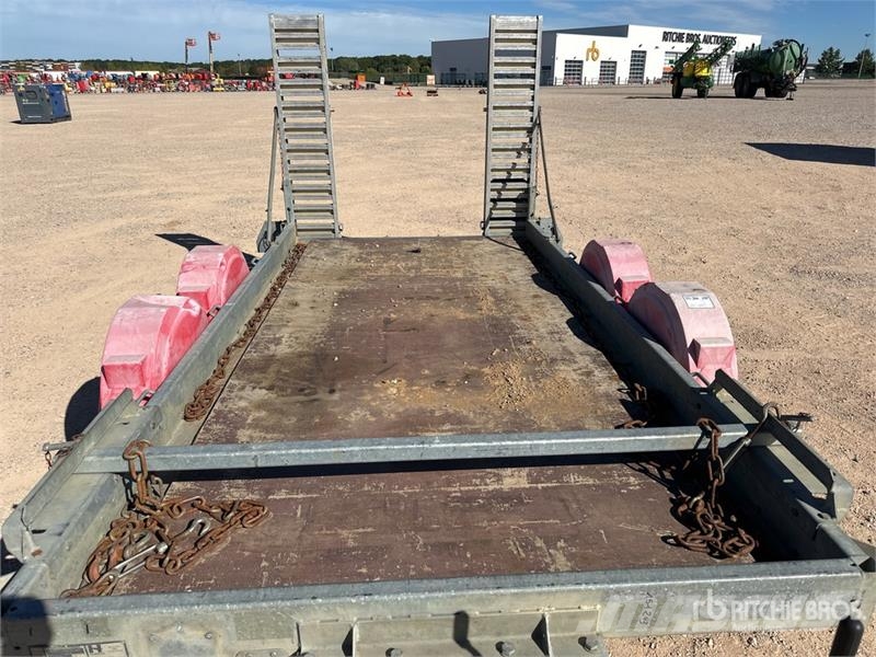 Hubiere TPG3502 T/A Remorque Equipment Trailer Oprijwagen