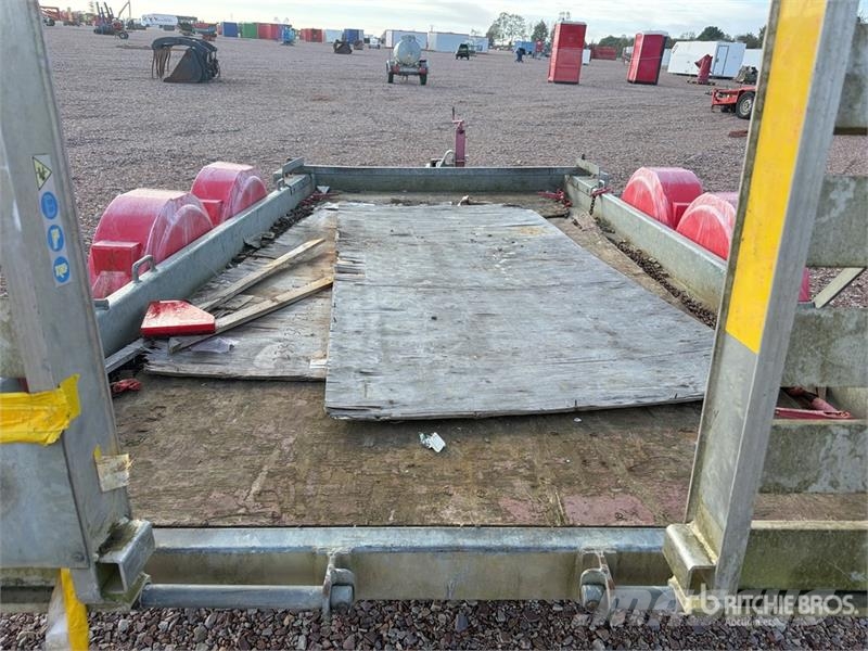 Hubiere TPG352R T/A Remorque Equipment Trailer (Inoperable Remorci transport vehicule