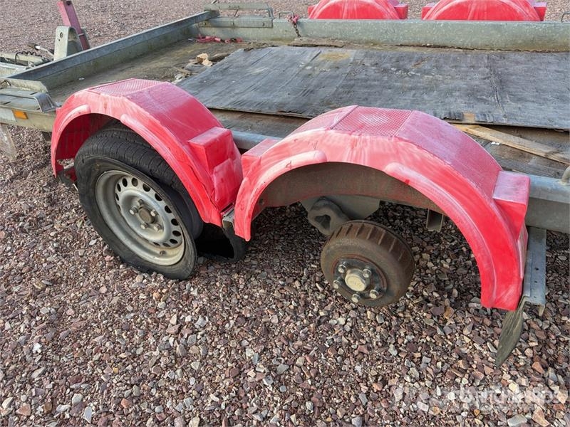 Hubiere TPG352R T/A Remorque Equipment Trailer (Inoperable Remorci transport vehicule