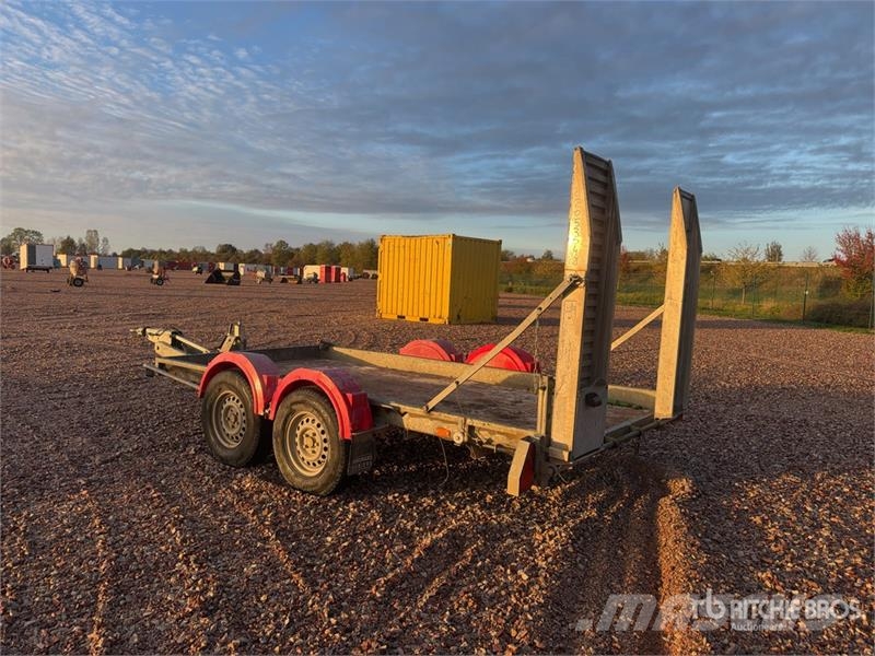 Hubiere TPG352R T/A Remorque Equipment Trailer Autotreilerid