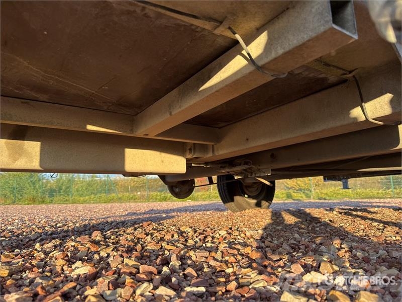 Hubiere TPG352R T/A Remorque Equipment Trailer Anhænger til Autotransport