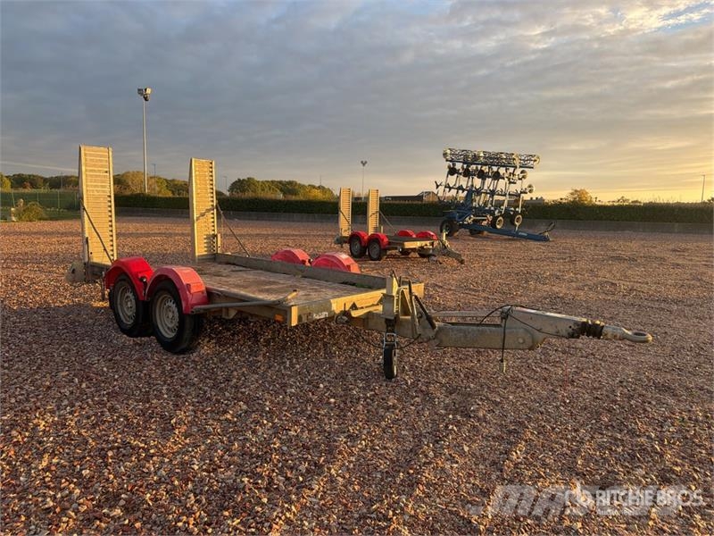 Hubiere TPG352R T/A Remorque Equipment Trailer Autotreilerid