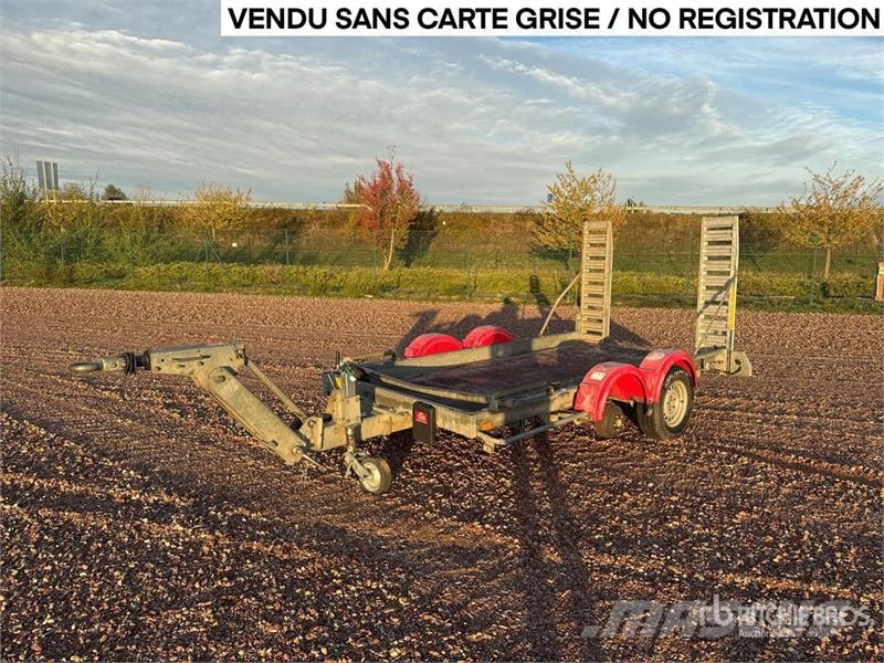 Hubiere TPG352R T/A Remorque Equipment Trailer Autotransport-Anhänger
