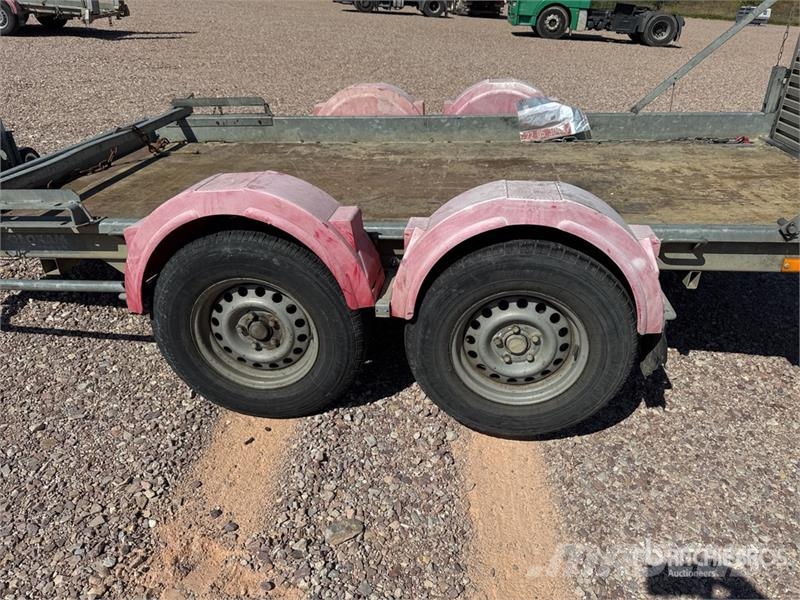 Hubiere TPG352R T/A Remorque 2 Essieux Equipment Trailer Autotransporter prikolice