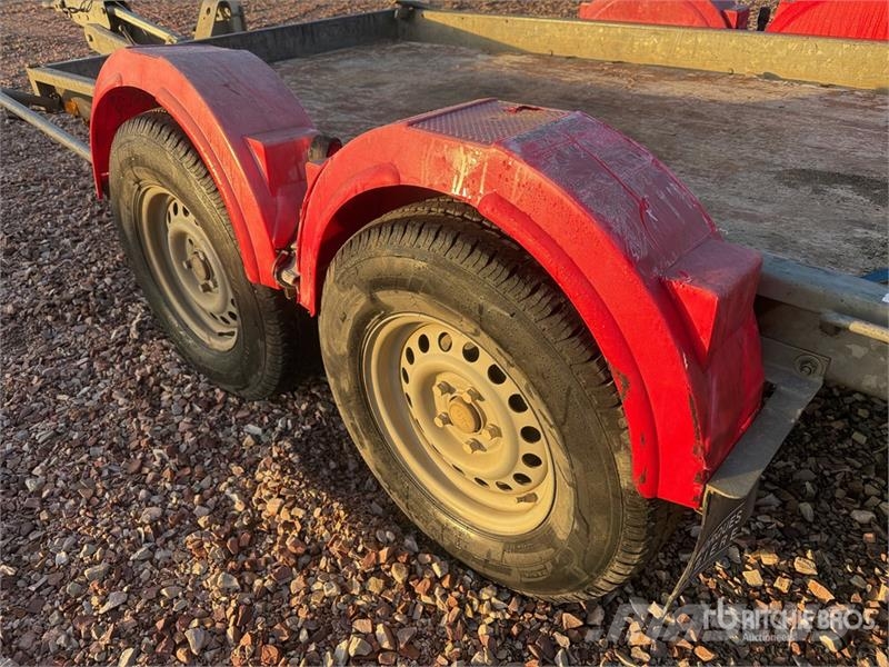 Hubiere TPG352R T/A Remorque Equipment Trailer Autotreilerid