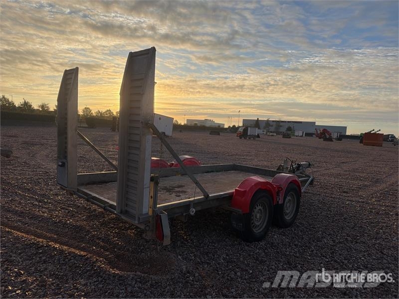 Hubiere TPG352R T/A Remorque Equipment Trailer Autotreilerid