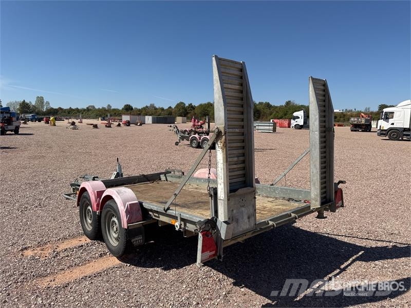 Hubiere TPG352R T/A Remorque 2 Essieux Equipment Trailer Autotransporter prikolice