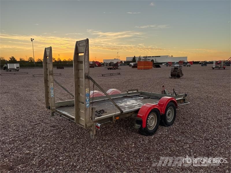 Hubiere TPG352R T/A Remorque Equipment Trailer Anhænger til Autotransport