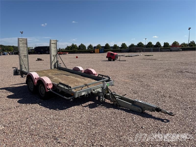 Hubiere TPG352R T/A Remorque 2 Essieux Equipment Trailer Autotransporter prikolice