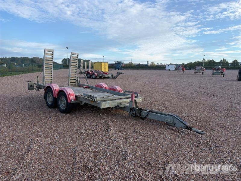 Hubiere TPG352R T/A Remorque Equipment Trailer (Inoperable Remorci transport vehicule