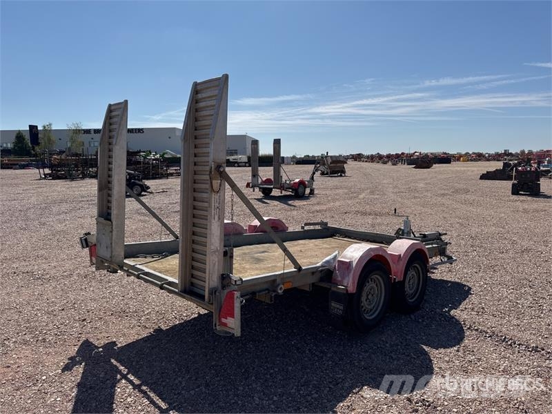 Hubiere TPG352R T/A Remorque 2 Essieux Equipment Trailer Autotransporter prikolice