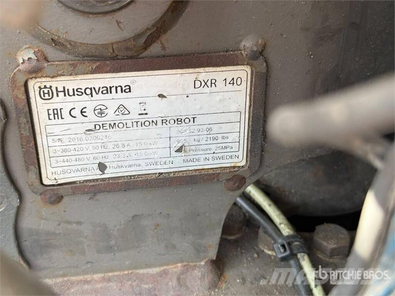 Husqvarna DXR140 Demolition Robot Costruzioni - Altro