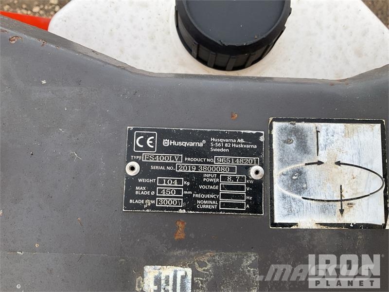 Husqvarna FS400LV Fűrészgépek
