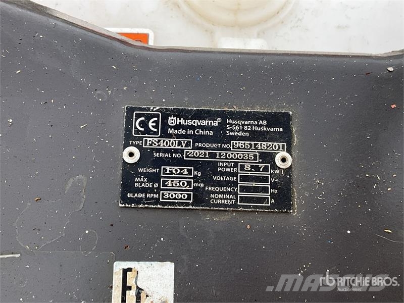 Husqvarna FS400LV Fűrészgépek