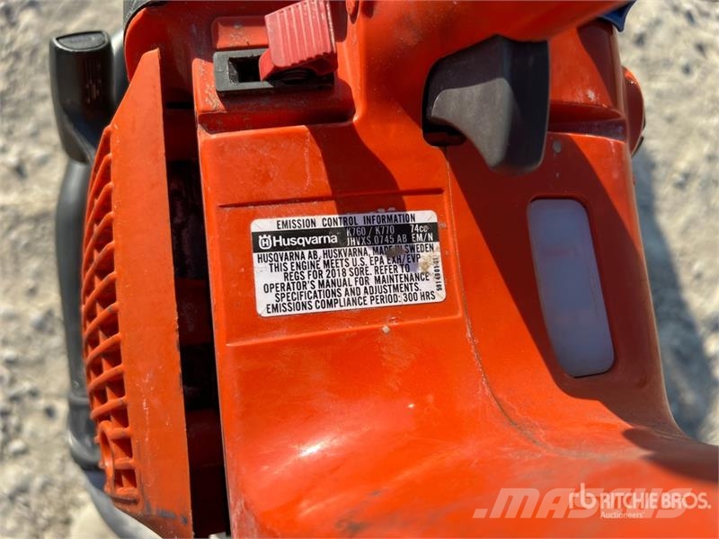 Husqvarna K760 Brick Cutter Rock and Concrete Saws