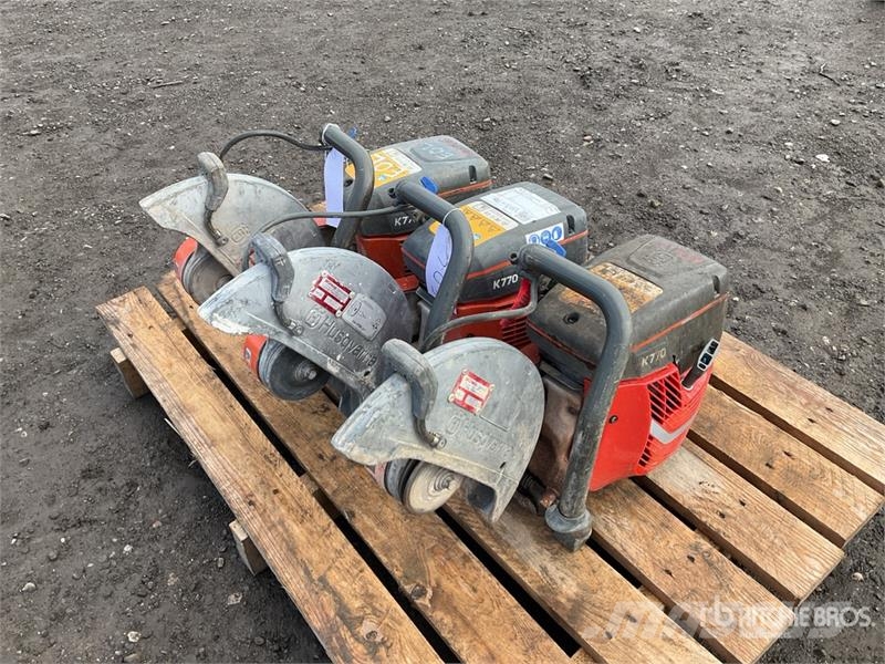 Husqvarna of (3) Husqvarna K770 Cut-Off Saw مكونات أخرى
